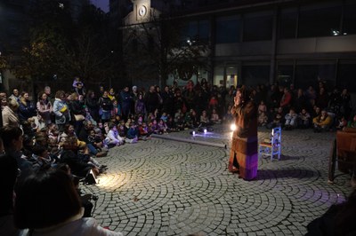 Tarde de teatro en familia y amigos con la Teatrada del Aula..