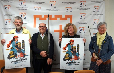Presentación de los actos de la 28a Fiesta de Moros y Cristianos de Lleida..