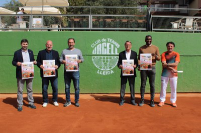 Presentación del XXIII Trofeo Albert Costa en Semana Santa, en Lleida.