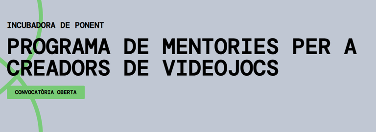 Incubadora de videojocs novembre 2025 Incubadora de videojocs novembre 2025